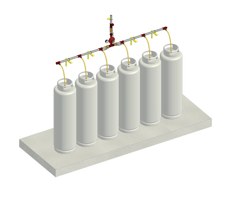 Família de GLP (gás liquefeito)