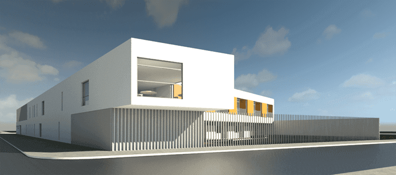 Exemplo de render gerado com Autodesk Cloud Rendering (A360 / Autodesk Rendering)