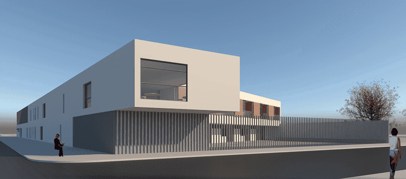 Exemplo de render gerado com V-Ray for Revit (Chaos)
