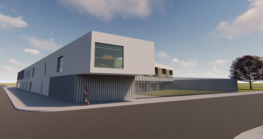 Exemplo de render gerado com Lumion